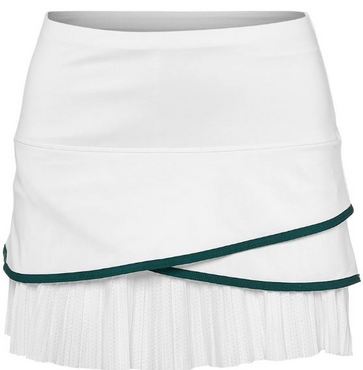 L17 Long Scallop Pleat Skirt