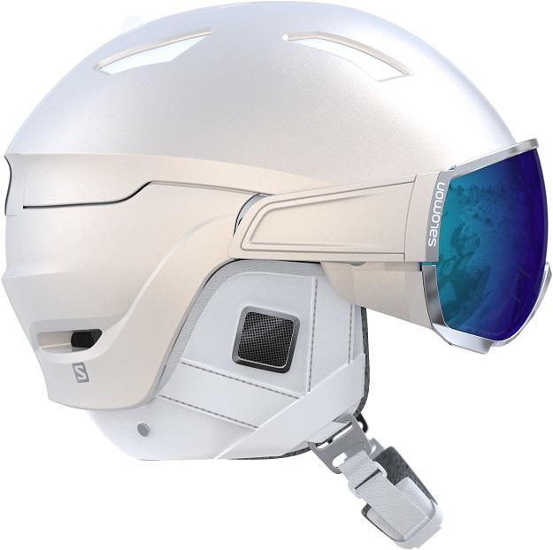 salomon ski helmet with visor