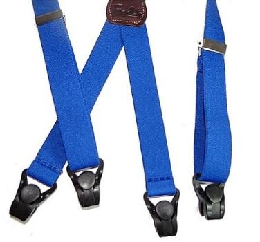 Hold-Ups 36 Kids Hold-up Brand Blue Suspenders with Patented Gripper Clasps