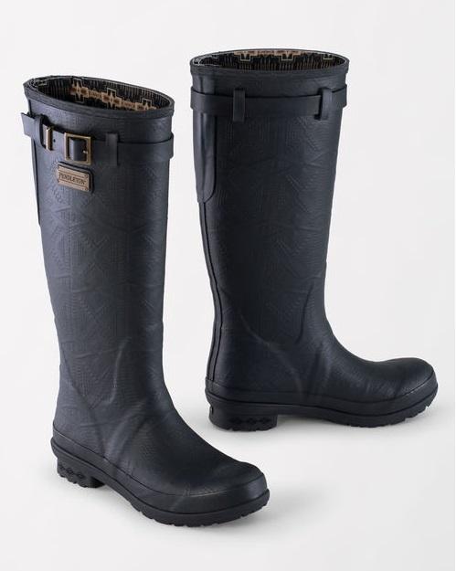 Heritage Embossed Tall Boot