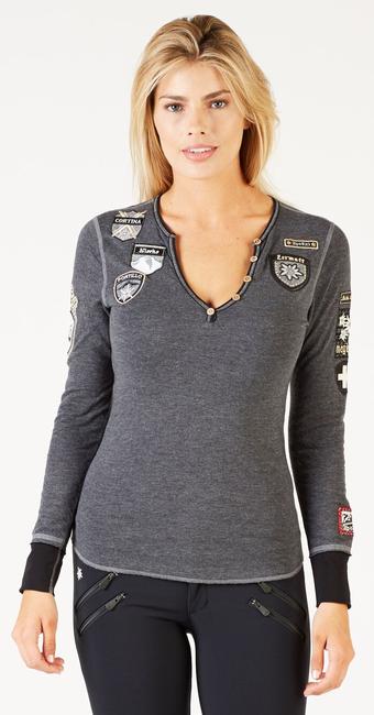 L19 Ski The World Henley