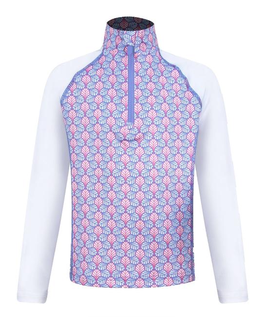 JG HULA IN HAWAII 1/2 ZIP PULLOVER