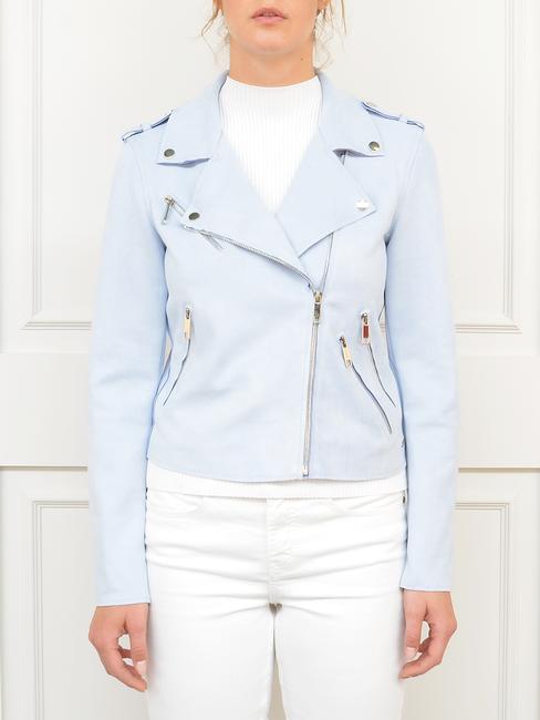 L21 Balou Faux Suede Moto Jkt