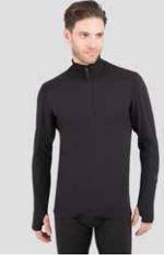 M22 - Men's 1/2 zip t-neck 