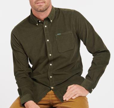 M22 - BARBOUR RAMSEY CORDUROY FITTED SHIRT