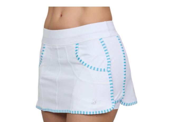  L22 White Racquet 12in Skirt