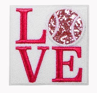 L22 Love Tennis Patch