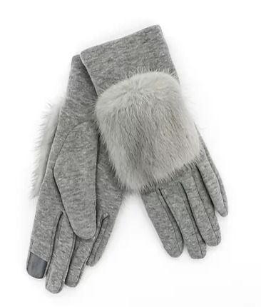 L23 Woven Glove W Mink