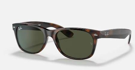 New Wayfarer Tort W/ Pol Green