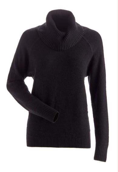 L23 Aspen Sweater: 00/BLK