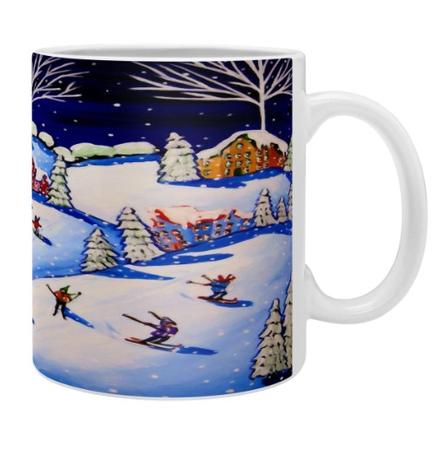 U23 Ski Time 12 Oz Coffee  Mug
