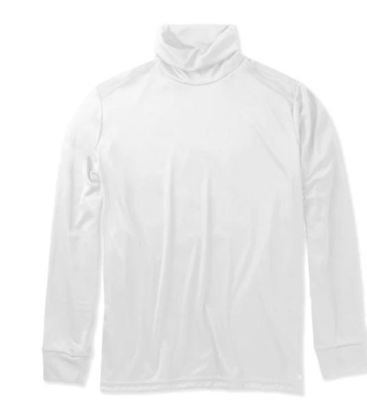 M21 Solid Roll T-neck: WHITE