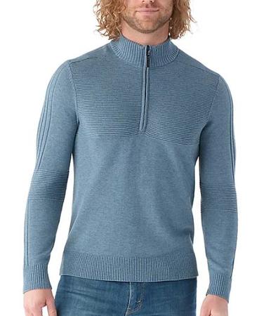 M24 Texture 1/2 Zip Sweater