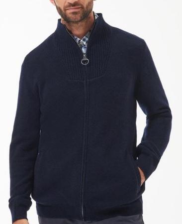 M25 Nelson Essential F/z Knitted Sweater