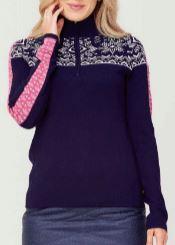 L25 Summit Zip Neck Sweater