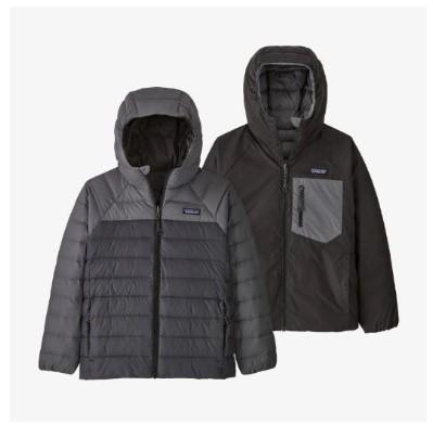 Kids Rev. Down Sweater Hoody (Junior's)