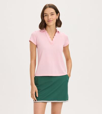 L25 Scallop Performance Polo